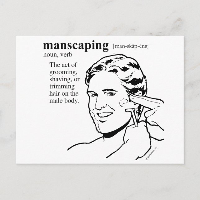 POSTAL PODA CORPORAL MASCULINA (Anverso)