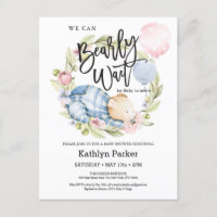 Podemos Esperar A Que El Niño Teddy Bear Baby Show