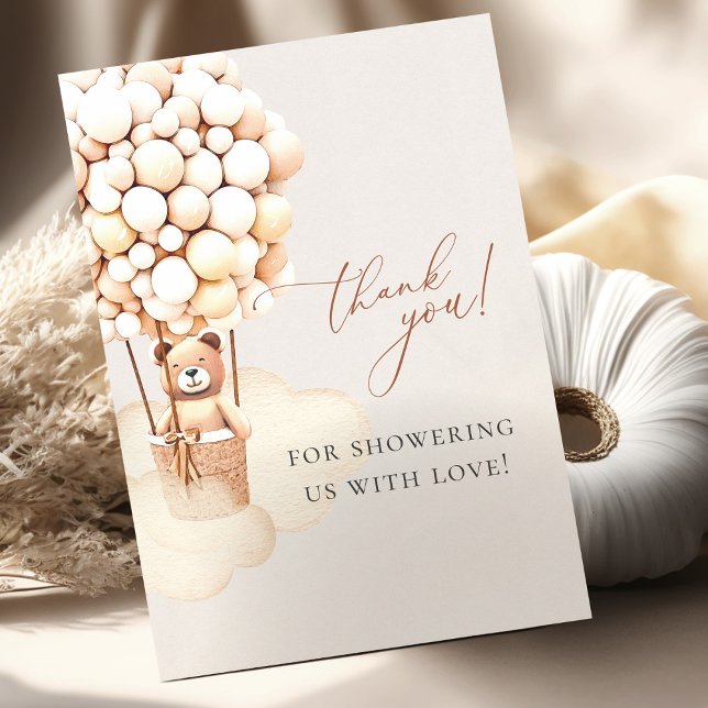 Postal ¡Podemos Esperar! Baby Shower Gracias (Subido por el creador)