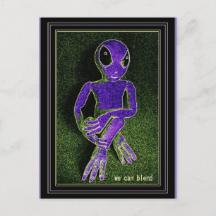 Postal Podemos mezclar - Alien
