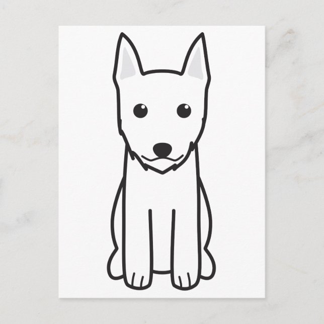 Postal Podengo Pequeno (Anverso)