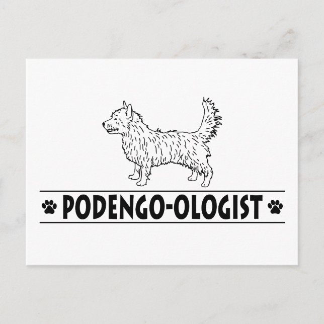 Postal Podengo Pequeno (Anverso)
