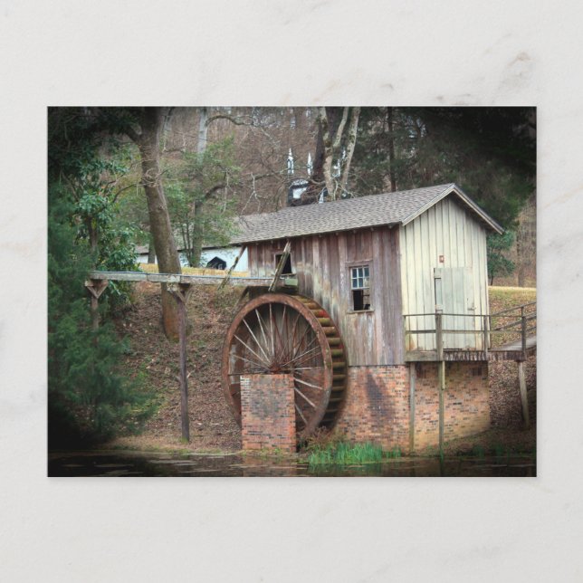 Postal Poder antiguo del agua (Anverso)