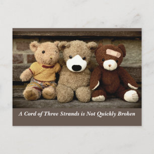 Postal Poder de la Amistad Eclesiastés 4:12