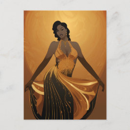 POSTAL PODER DE LA BELLEZA #4