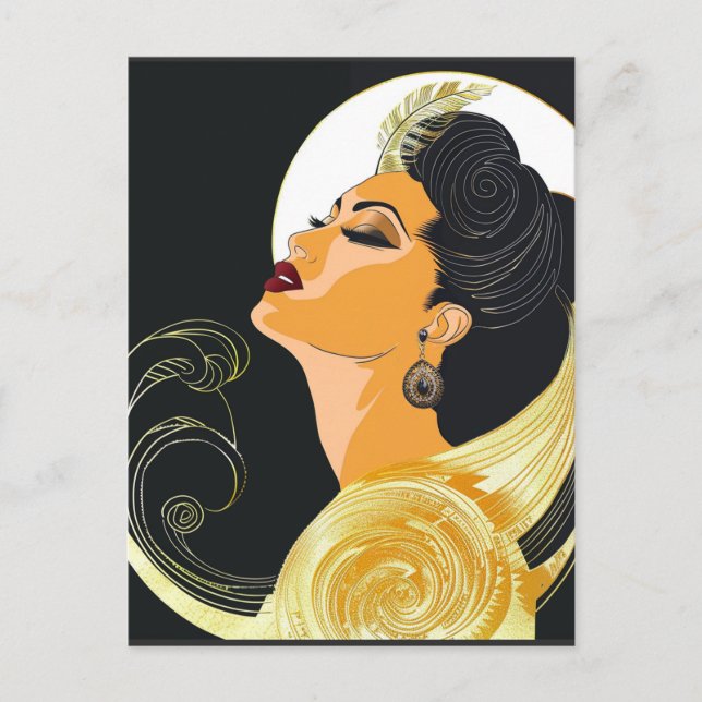 POSTAL PODER DE LA BELLEZA #6 (Anverso)