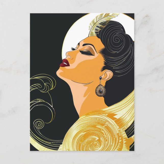 POSTAL PODER DE LA BELLEZA #6 (Anverso)