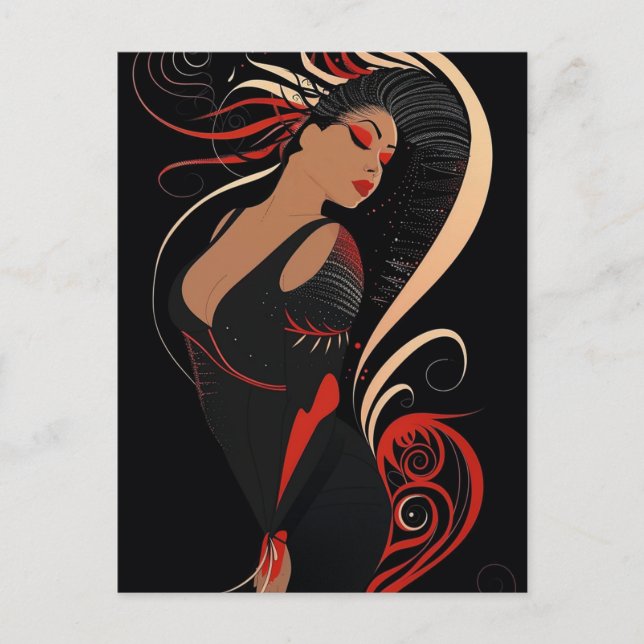 POSTAL PODER DE LA BELLEZA #7 (Anverso)