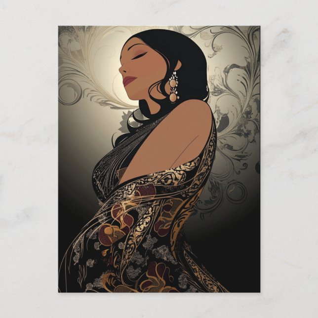 POSTAL PODER DE LA BELLEZA #8 (Anverso)