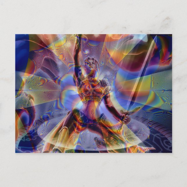 Postal Poder del amor (Anverso)