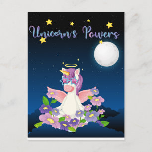 Postal Poderes de Unicornio