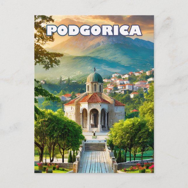 Postal Podgorica, au cœur des Balkans envoûtants (Anverso)