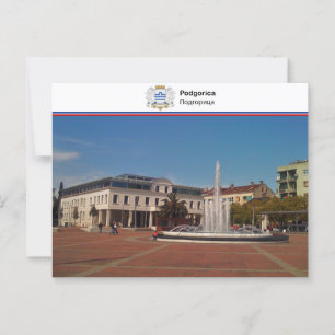 Postal Podgorica - Montenegro