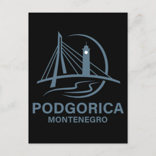 Postal Podgorica Montenegro Europa