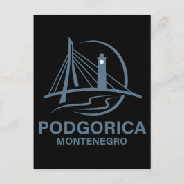Postal Podgorica Montenegro Europe