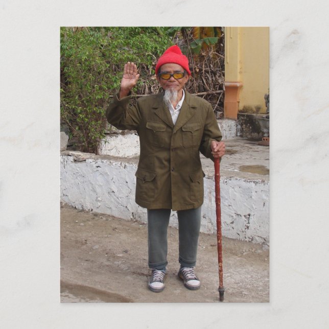 Postal ¿Podría ser el tío Ho? (Anverso)