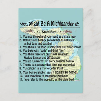 Postal Podría Ser Un Michigander Si: