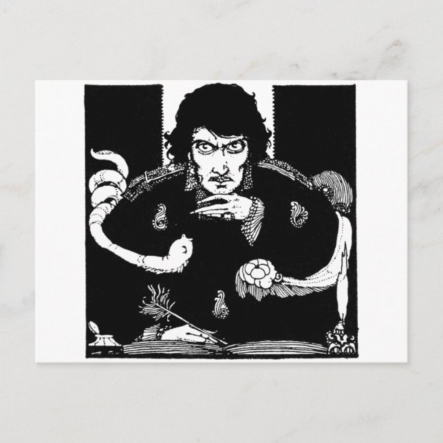 Postal Poe Portrait (Anverso)