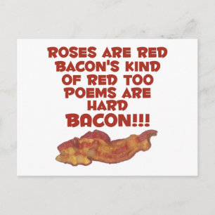 Postal Poema de Bacon