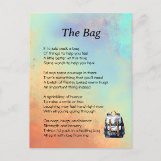 Postal Poema de recuperación