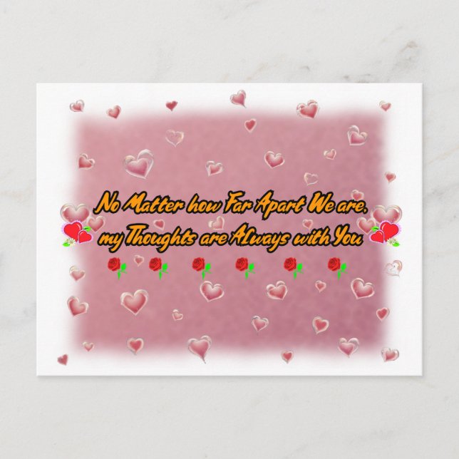 Postal Poema en una (Anverso)