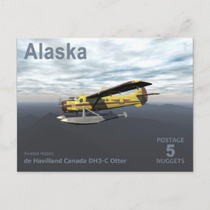 Postal Poescenario de Alaska - de Havilland DH3-C Otter