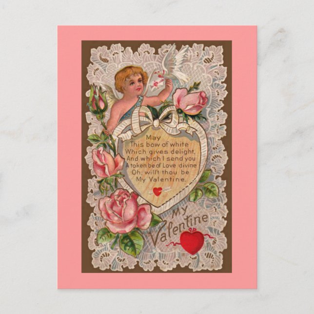 Postal Poeta de Cupid (Anverso)