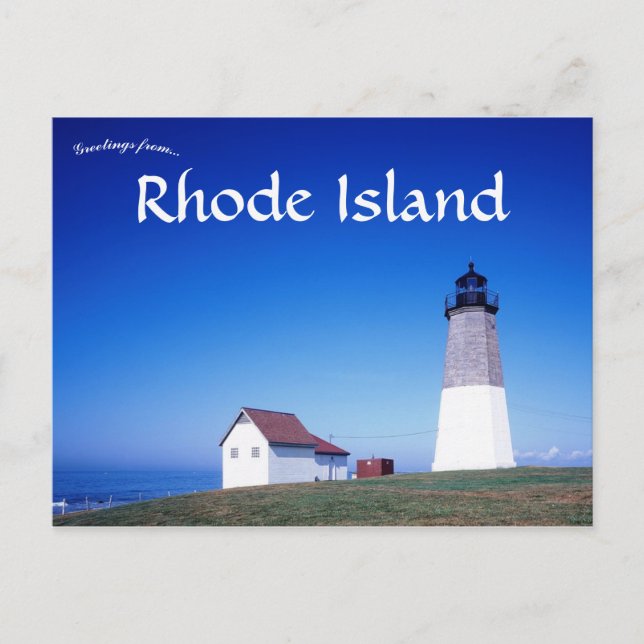 Postal Point Judith Light Rhode Island Estados Unidos (Anverso)