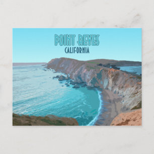 Postal Point Reyes National Seashore California Vintage