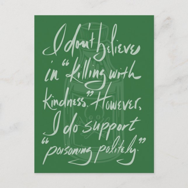 Postal Poisoning Politely (Anverso)