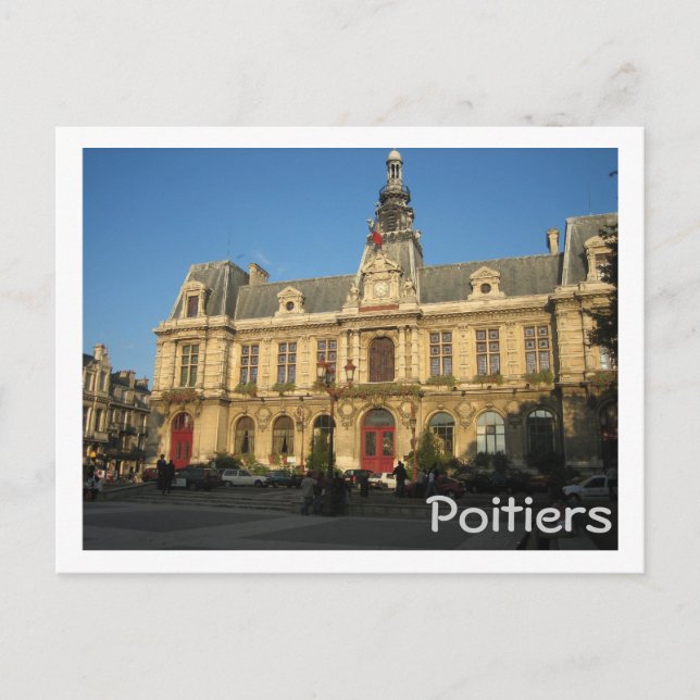 Postal Poitiers (Anverso)