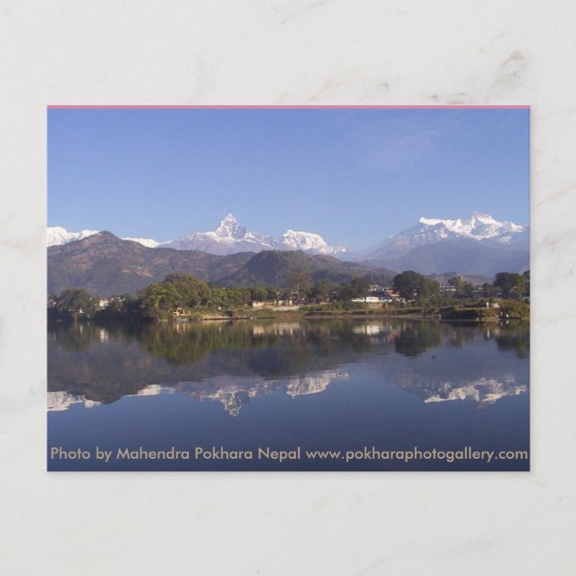 Postal Pokhara Nepal (Anverso)