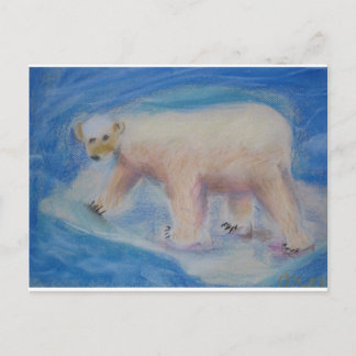 Postal Polar refiera el hielo que encoge