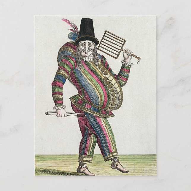 Postal Polichinelle (Anverso)