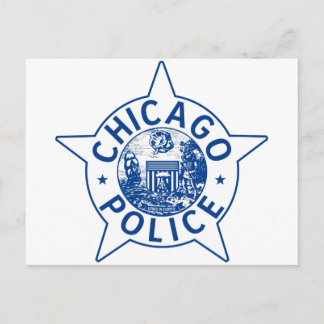 Postal Policía de Chicago (VINTAGE)