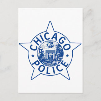 Postal Policía de Chicago (VINTAGE)