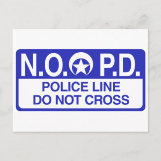 Postal Policía de Nueva Orleans