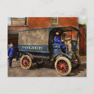 Postal Policía - El carro de arrozales 1919