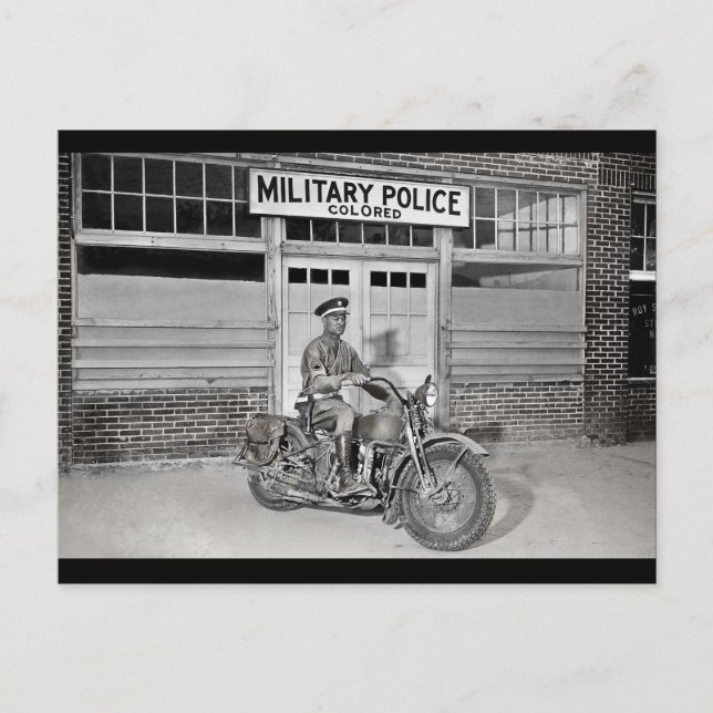 Postal Policía Militar Africana (Anverso)