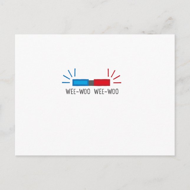 Postal Policía o Sirena de Ambulancia (Anverso)