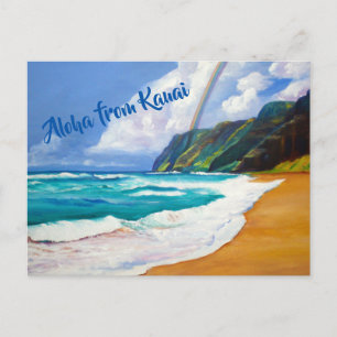 Postal Polihale Rainbow