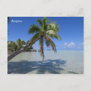 Postal Polinesia Francesa de Rangiroa