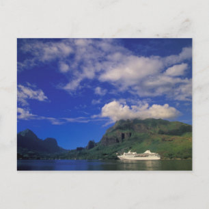 Postal Polinesia Francesa, Moorea. Bahía de Cooks. Crucer