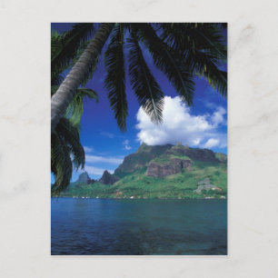 Postal Polinesia Francesa, Moorea. Bahía de Cooks. Verde