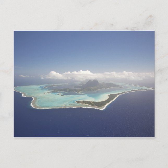 Postal Polinesia Francesa, Tahití, Bora Bora. La (Anverso)