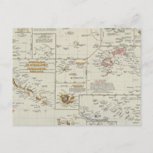 Postal Polinesia, Islas del Pacífico