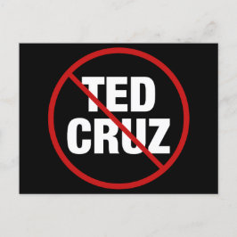 Postal Política anti Ted Cruz Texas-demócrata
