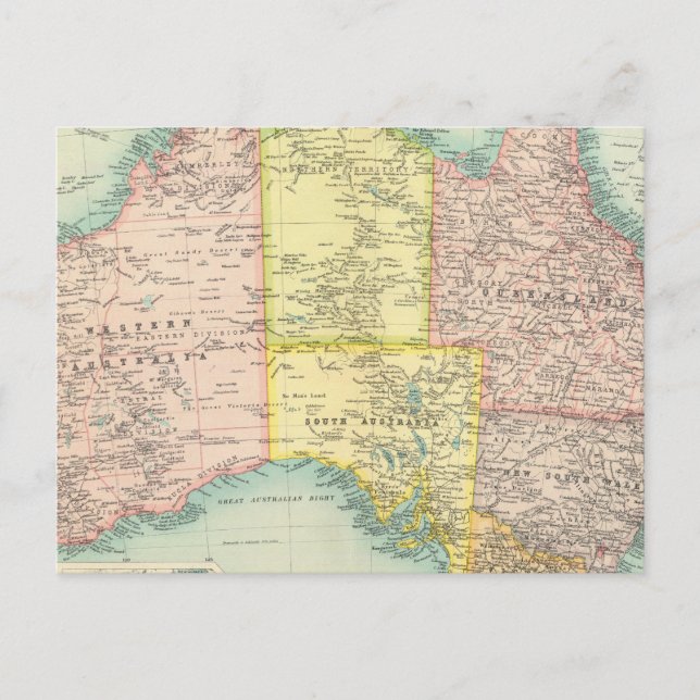 Postal Política de Australia (Anverso)