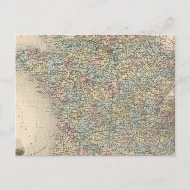 Postal Política de Francia (Anverso)