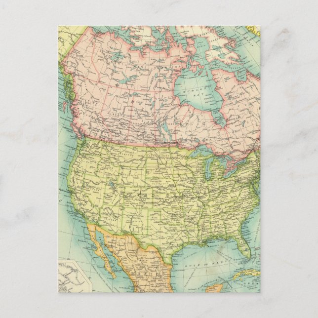 Postal Política de Norteamérica (Anverso)